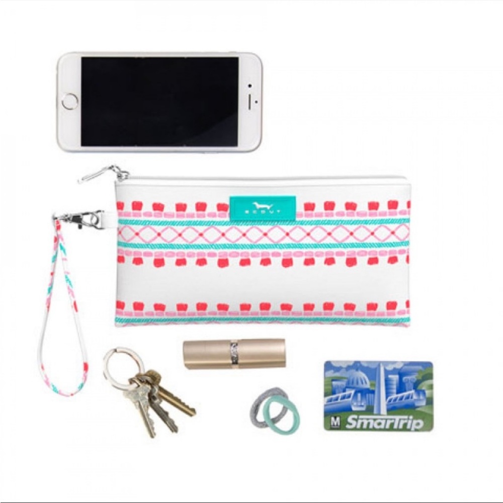 SCOUT - Kate Wristlet - “Fringe with Benefits” print